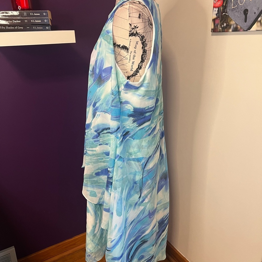 Norm Thompson Sleeveless Flowy Dress - Picture 4 of 8